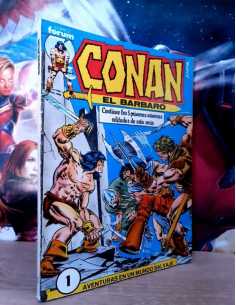 MUY BUEN ESTADO CONAN EL BARBARO 1 AL 5 RETAPADO COMICS...
