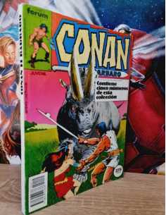 EXCELENTE ESTADO CONAN EL BARBARO 146 AL 150 RETAPADO...