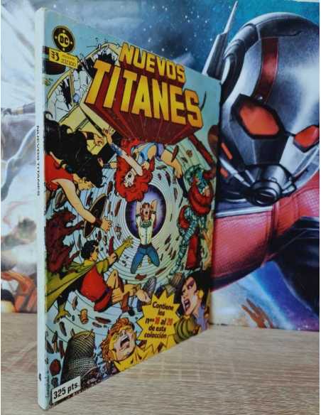 CASI EXCELENTE ESTADO NUEVOS TITANES 16 AL 20 RETAPADO 4 DC EDICIONES ZINCO