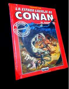 PRECINTADO LA ESPADA SALVAJE DE CONAN TOMO 26 ROJO...