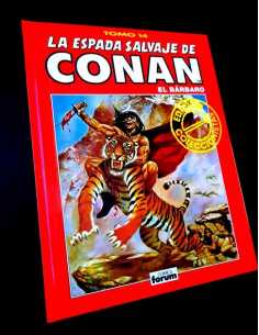 EXCELENTE ESTADO LA ESPADA SALVAJE DE CONAN TOMO 14 ROJO...