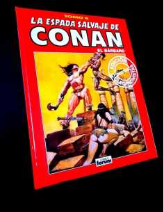 EXCELENTE ESTADO LA ESPADA SALVAJE DE CONAN TOMO 6 ROJO...