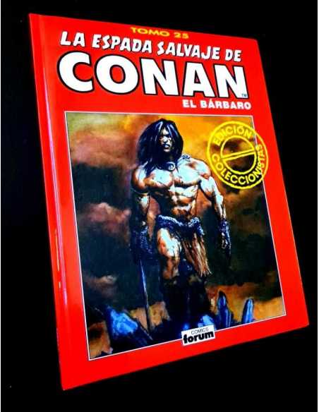 DE KIOSCO LA ESPADA SALVAJE DE CONAN TOMO 25 ROJO EDICION COLECCIONISTAS COMICS FORUM