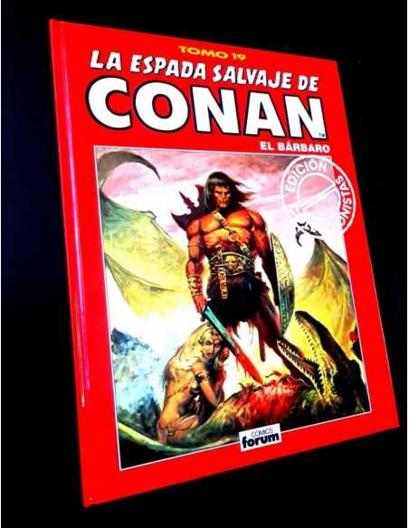 DE KIOSCO LA ESPADA SALVAJE DE CONAN TOMO 19 ROJO EDICION COLECCIONISTAS COMICS FORUM