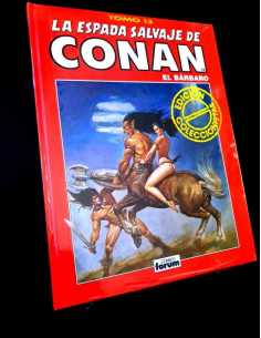 PRECINTADO LA ESPADA SALVAJE DE CONAN TOMO 13 ROJO...