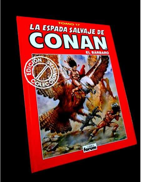 DE KIOSCO LA ESPADA SALVAJE DE CONAN TOMO 17 ROJO EDICION COLECCIONISTAS COMICS FORUM