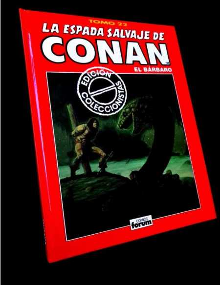 DE KIOSCO LA ESPADA SALVAJE DE CONAN TOMO 22 ROJO EDICION COLECCIONISTAS COMICS FORUM