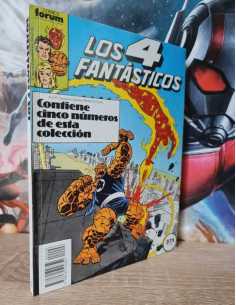 CASI EXCELENTE ESTADO LOS 4 FANTASTICOS 76 AL 80 RETAPADO...