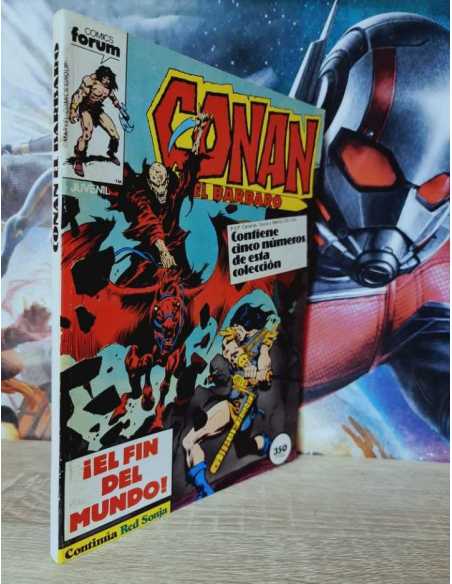 EXCELENTE ESTADO CONAN 106 AL 110 RETAPADO CÓMICS FORUM