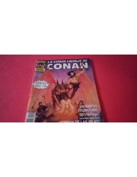 LA ESPADA SALVAJE DE CONAN EL BARBARO 100 EXCELENTE ESTADO FORUM
