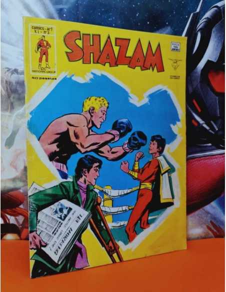 MUY BUEN ESTADO SHAZAM 3 MUNDI COMICS MARVEL VERTICE