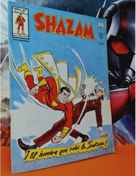 EXCELENTE ESTADO SHAZAM 8 MUNDI COMICS MARVEL CÓMICS VERTICE