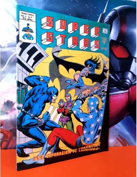 CASI EXCELENTE ESTADO SUPER STARS 7 MUNDI CÓMICS COMICS
