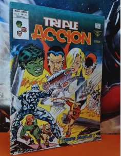 EXCELENTE ESTADO TRIPLE ACCION 16 MUNDI COMICS MARVEL...