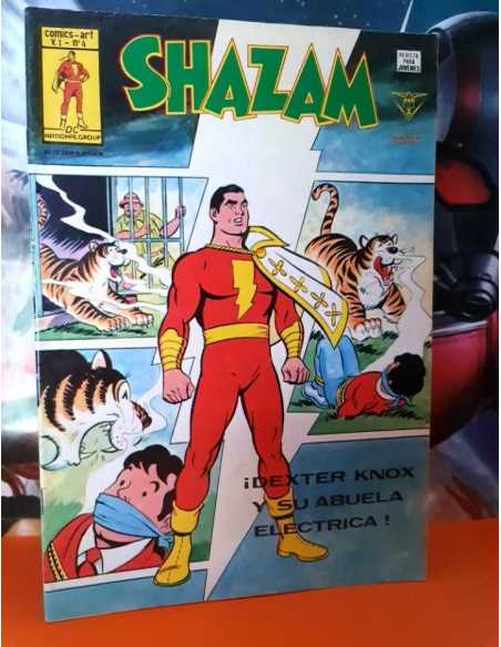 CASI EXCELENTE ESTADO SHAZAM 4 MUNDI COMICS MARVEL EDICIONES VERTICE