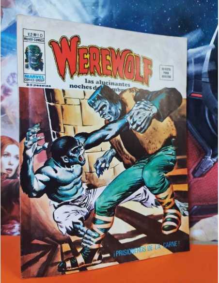 CASI EXCELENTE ESTADO WEREWOLF 10 VOL II HOMBRE LOBO MUNDI COMICS MARVEL EDICIONES VERTICE