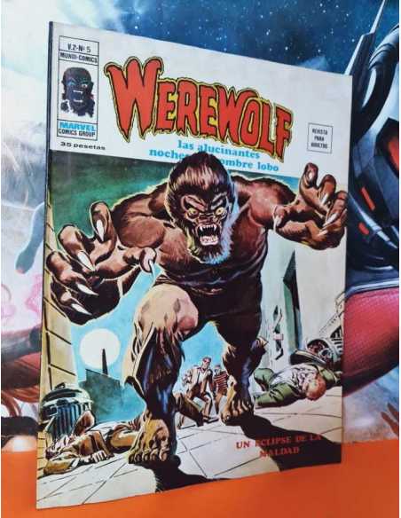 CASI EXCELENTE ESTADO WEREWOLF 5 VOL II HOMBRE LOBO MUNDI COMICS MARVEL EDICIONES VERTICE