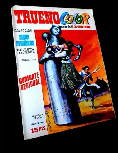 MUY BUEN ESTADO EL CAPITAN TRUENO COLOR 66 COLECCION SUPER AVENTURAS 1849 BRUGUERA