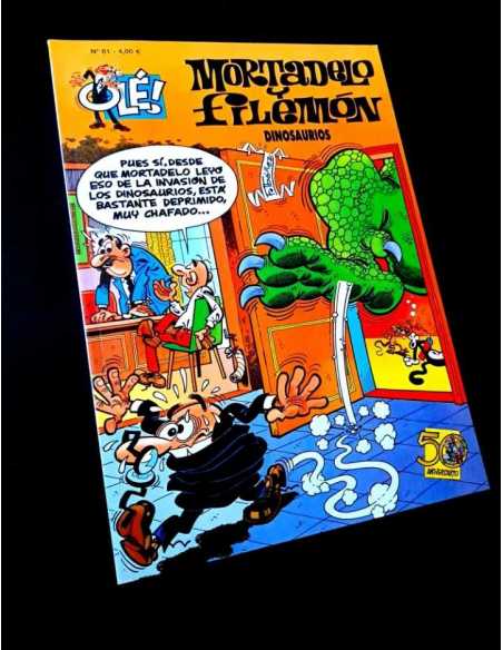 EXCELENTE ESTADO 1° PRIMERA EDICION MORTADELO Y FILEMON 81 EDICIONES B