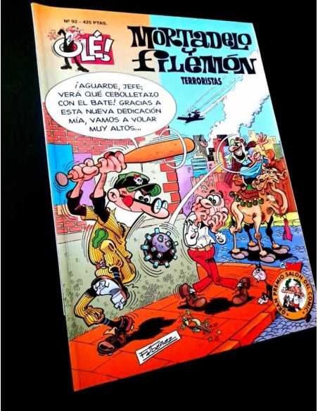 EXCELENTE ESTADO 2° SEGUNDA EDICION MORTADELO Y FILEMON 92 EDICIONES B