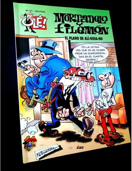EXCELENTE ESTADO 2° SEGNDA EDICION MORTADELO Y FILEMON 101 EDICIONES B