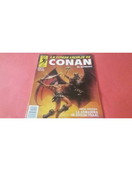 LA ESPADA SALVAJE DE CONAN EL BARBARO 34 EXCELENTE ESTADO FORUM