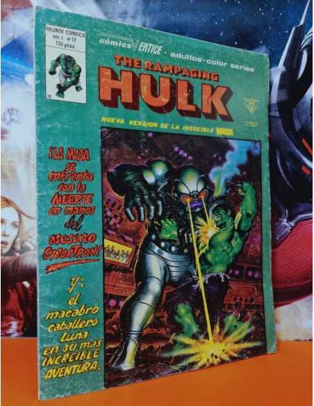 THE RAMPAGING HULK 12 NORMAL ESTADO MUNDICOMICS VERTICE