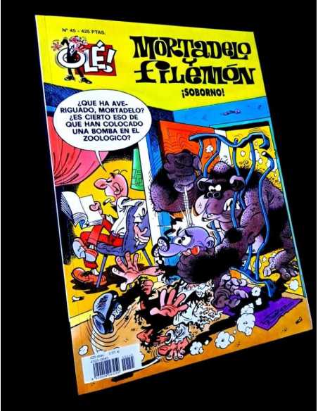 EXCELENTE ESTADO 3° CUARTA EDICION MORTADELO Y FILEMON 45 EDICIONES B OLE