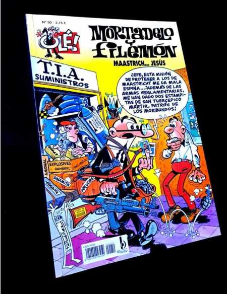 EXCELENTE ESTADO 4° CUARTA EDICION MORTADELO Y FILEMON 50 EDICIONES B OLE