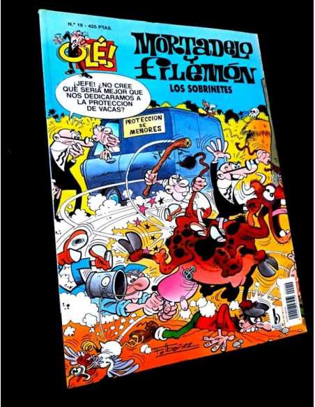 EXCELENTE ESTADO 3° TERCERA EDICION MORTADELO Y FILEMON 19 EDICIONES B OLE