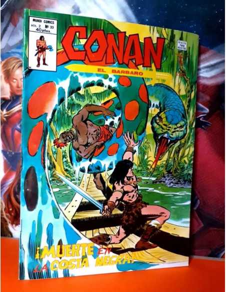 CASI EXCELENTE ESTADO CONAN 33 VOL II MUNDI COMICS MARVEL EDICIONES VERTICE