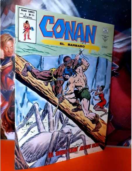 DE KIOSCO CONAN 34 VOL II MUNDI COMICS MARVEL EDICIONES VERTICE