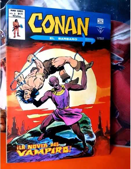 EXCELENTE ESTADO CONAN 35 VOL II MUNDI COMICS MARVEL EDICIONES VERTICE