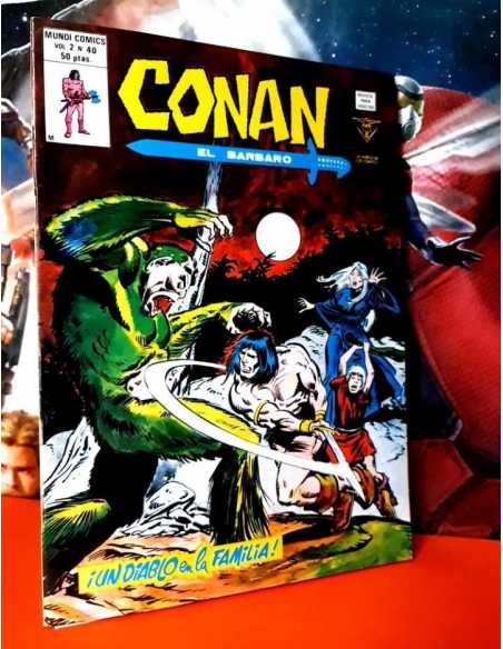 EXCELENTE ESTADO CONAN 40 VOL II MUNDI COMICS MARVEL EDICIONES VERTICE
