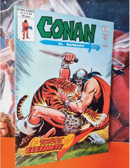 EXCELENTE ESTADO CONAN 42 VOL II MUNDI COMICS MARVEL EDICIONES VERTICE