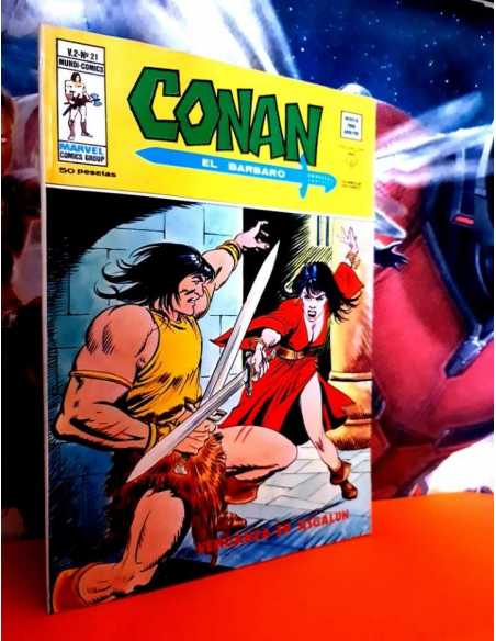 DE KIOSCO CONAN 21 VOL II MUNDI COMICS MARVEL EDICIONES VERTICE