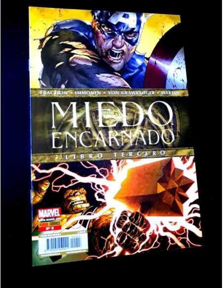 DE KIOSCO MIEDO ENCARNADO 3 COMICS PANINI MARVEL