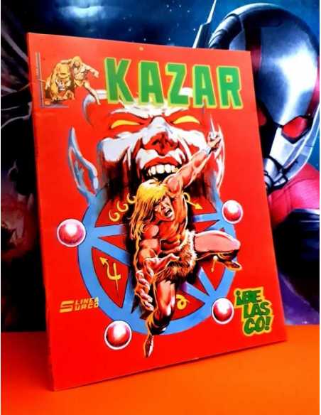 CASI EXCELENTE ESTADO KAZAR 6 LINEA 83 SURCO MUNDI COMICS VERTICE