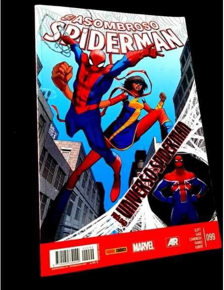 CASI EXCELENTE ESTADO ASOMBROSO SPIDERMAN 99 COMICS PANINI MARVEL