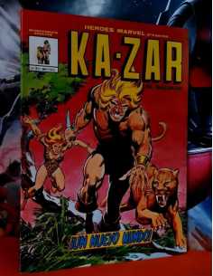 DE KIOSCO KA-ZAR 2 HEROES MARVEL KAZAR MUNDI COMICS...