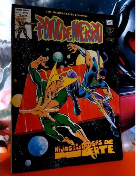 BUEN ESTADO LOS INSUPERABLES 24 PUÑO DE HIERRO MUNDI CÓMICS EDICIONES VERTICE