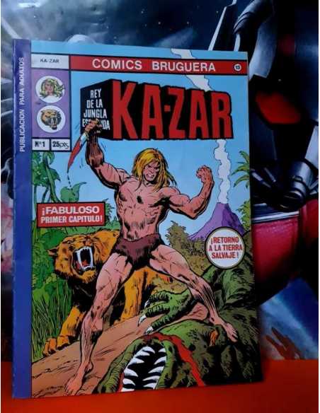 EXCELENTE ESTADO KA-ZAR 1 COMICS BRUGUERA KAZAR