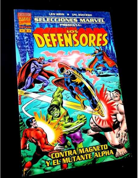 MUY BUEN ESTADO SELECCIONES MARVEL 3 LOS DEFENSORES CONTRA MAGNETO Y EL MUTANTE ALPHA COMICS FORUM