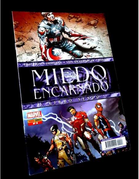 EXCELENTE ESTADO MIEDO ENCARNADO 6 LIBRO SEXTO COMICS PANINI MARVEL