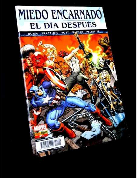 EXCELENTE ESTADO MIEDO ENCARNADO 1 EL DÍA DESPUES COMICS PANINI MARVEL