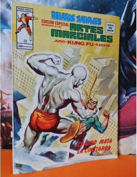 EXCELENTE ESTADO RELATOS SALVAJES 22 ARTES MARCIALES MUNDI COMICS EDICIONES VERTICE