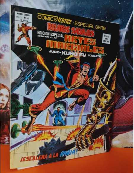 MUY BUEN ESTADO RELATOS SALVAJES 51 ARTES MARCIALES MUNDI COMICS EDICIONES VERTICE