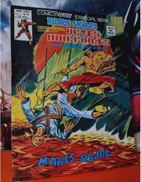 EXCELENTE ESTADO RELATOS SALVAJES 49 ARTES MARCIALES MUNDI COMICS EDICIONES VERTICE