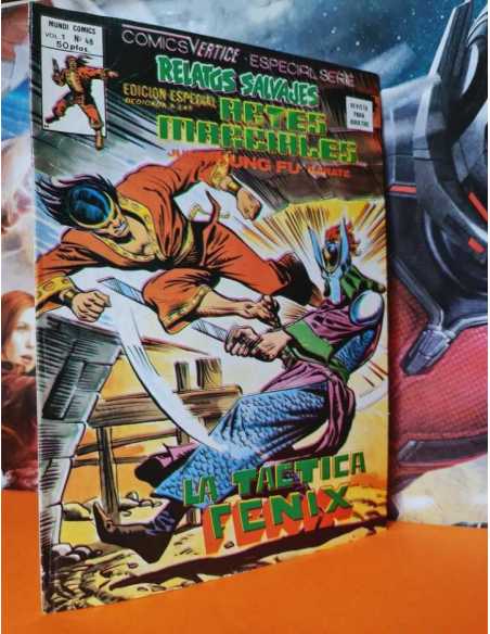 CASI EXCELENTE ESTADO RELATOS SALVAJES 48 ARTES MARCIALES MUNDI COMICS EDICIONES VERTICE