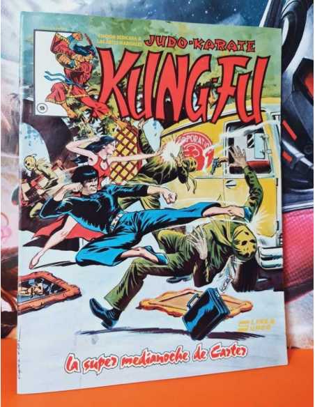 EXCELENTE ESTADO RELATOS SALVAJES 9 ARTES MARCIALES JUDO-KARATE KUNG-FU COMICS EDICIONES VERTICE